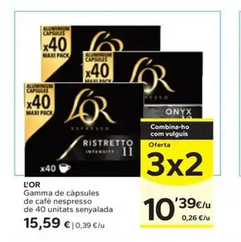 Caprabo L'OR oferta