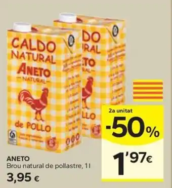 Caprabo ANETO oferta