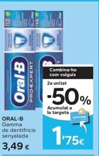 Caprabo ORAL-B oferta