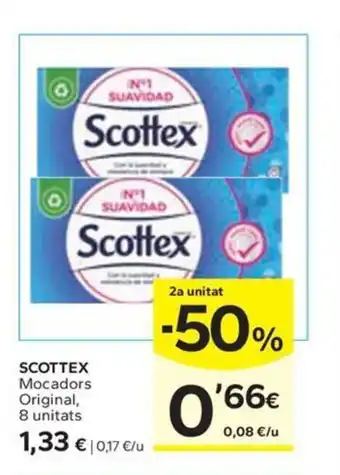 Caprabo SCOTTEX oferta
