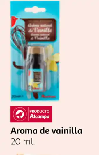 Alcampo Aroma de vainilla 20ml oferta
