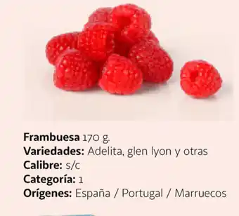 Alcampo Frambuesa 170g oferta