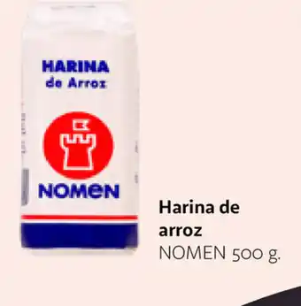 Alcampo Nomen Harina de arroz 500g oferta