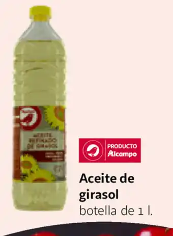 Alcampo Aceite de girasol 1L oferta