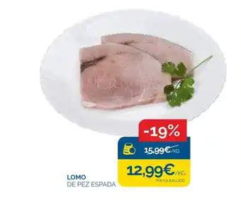 Cash Ecofamilia LOMO DE PEZ ESPADA oferta