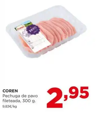 Alimerka COREN Pechuga de pavo fileteada, 300 g oferta