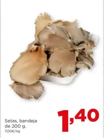 Alimerka Setas, bandeja de 200 g oferta