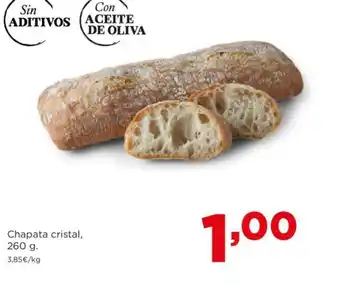 Alimerka Chapata cristal, 260 g. oferta