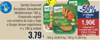 FROIZ Garden Gourmet Bocaditos Sensational Mediterranean 160 g, Empanado vegetal oferta