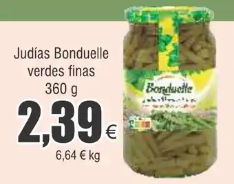FROIZ Judías Bonduelle verdes finas 360 g oferta