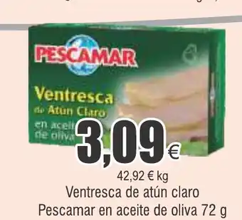 Ventresca do Atún Claro en acell de oliva