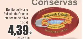 FROIZ Bonito del Norte Palacio de Oriente en aceite de oliva oferta