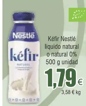 FROIZ Kéfir Nestlé líquido natural kefir o natural 0% 500 g unidad oferta