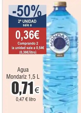 FROIZ Agua Mondariz 1,5 L oferta
