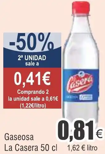 FROIZ Gaseosa La Casera 50 cl oferta