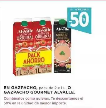Supercor Alvalle En Gazpacho pack de 2 x 1L O Gazpacho Gourmet oferta
