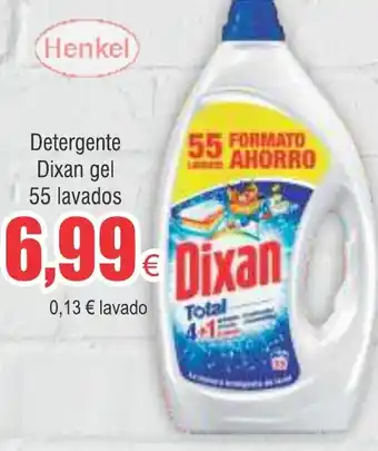 FROIZ Detergente Dixan gel 55 lavados oferta