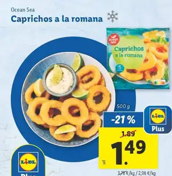 Lidl Caprichos a la romana oferta