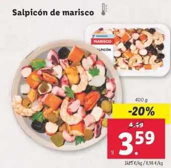 Lidl Salpicón de marisco oferta