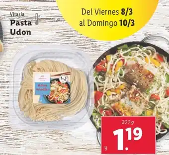 Lidl Vitasia Pasta Udon oferta