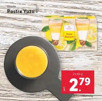 Lidl Postre Yuzu oferta