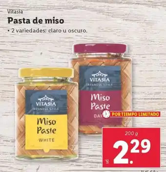 Lidl Pasta de miso oferta