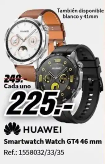 MediaMarkt Smartwatch Watch GT4 46 mm Ref.: 1558032/33/35 oferta
