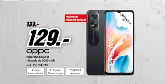 MediaMarkt Smartphone A18 • Batería de 5000 mAh Ref.: 1567847/49 oferta