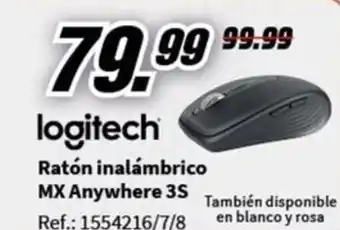 MediaMarkt Ratón inalámbrico MX Anywhere 3S oferta