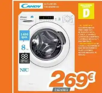 Pascual Martí Candy Lavadora CS1 482DE ̸ 1S oferta
