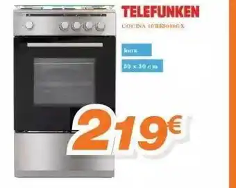 Pascual Martí Telefunken Cocina TLK5040GX oferta