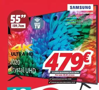 Mi electro Samsung TV UE55TU7105 oferta