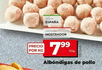 Maxi Dia Albóndigas de pollo oferta