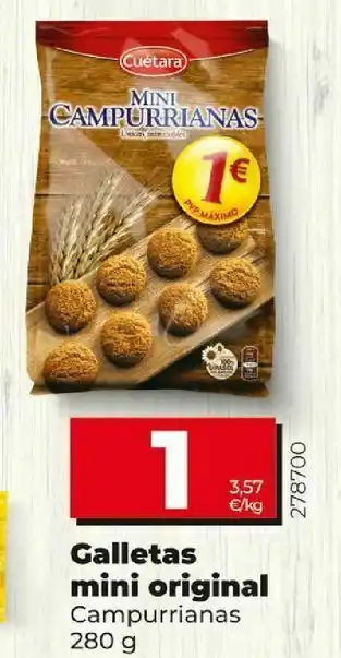 Dia Galletas campurriana cuétara oferta