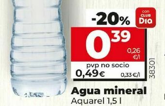 Dia Agua aquarel oferta