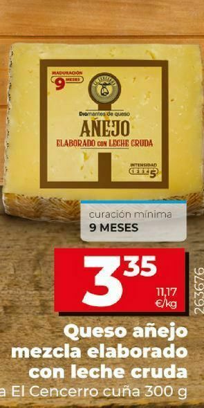 Dia Queso mezcla oferta