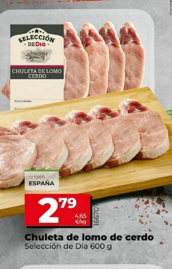 Font Vella Chuletas de lomo de cerdo oferta