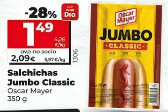 Font Vella Salchichas oscar mayer oferta