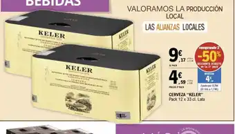 E.Leclerc CERVEZA "KELER oferta