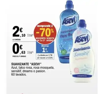 E.Leclerc SUAVIZANTE "ASEVI" oferta