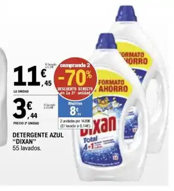 E.Leclerc DETERGENTE AZUL "DIXAN oferta
