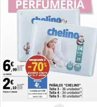E.Leclerc PAÑALES "CHELINO oferta