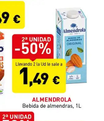 Hiperber ALMENDROLA Bebida de almendras oferta