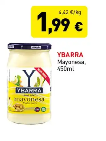Hiperber YBARRA Mayonesa, 450ml oferta