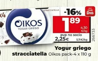 Font Vella Yogur griego oikos oferta