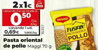 Font Vella Pasta oriental maggi oferta