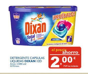 Supermercados La Despensa Dixan Detergente Capsulas Liquidas oferta