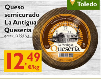Supermercados La Despensa Queso Semicurado La Antigua Queseria oferta