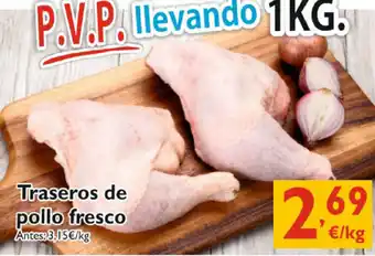 Supermercados La Despensa Trasero de pollo fresco oferta