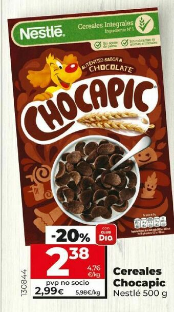 Dia Cereales chocapic nestlé oferta